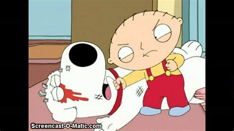 family guy stewie beats up brian|stewie and brian kissing.